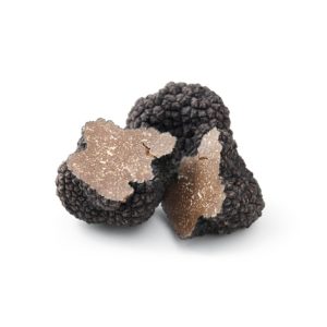 fresh black winter truffles